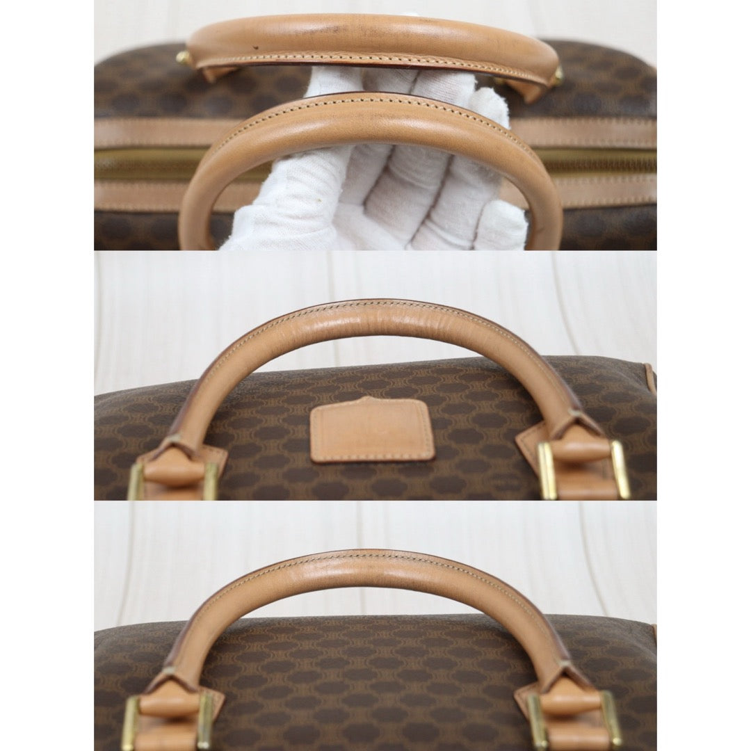 Include Entrupy Certificate of Authenticity｜Good ( Rank AB)｜CELINE Macadam Poston 25  Hand Bag ｜26011902