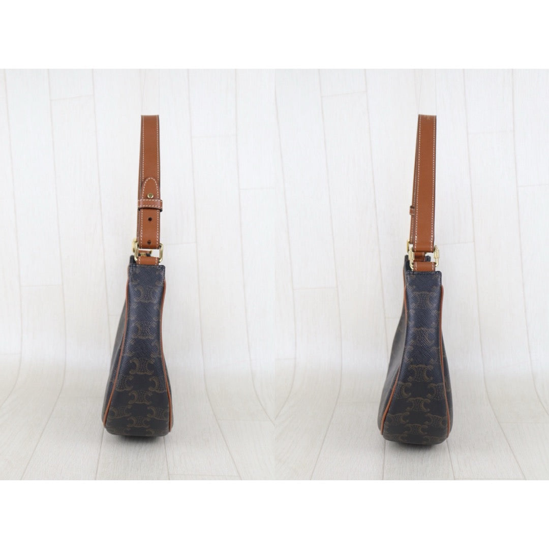 Very Good ( Rank A) ｜ CELINE AVA Triomphe Canvas Shoulder Bag｜S25081806