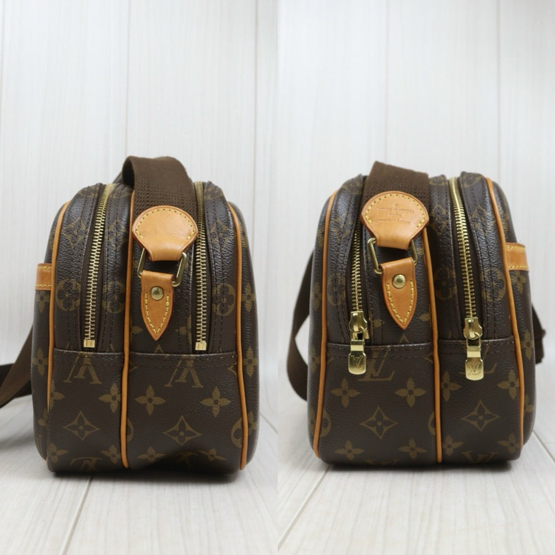 Include Entrupy Certificate of Authenticity｜Good ( Rank AB) ｜  Louis Vuitton Monogram Reporter PM Shoulder Bag｜26100601