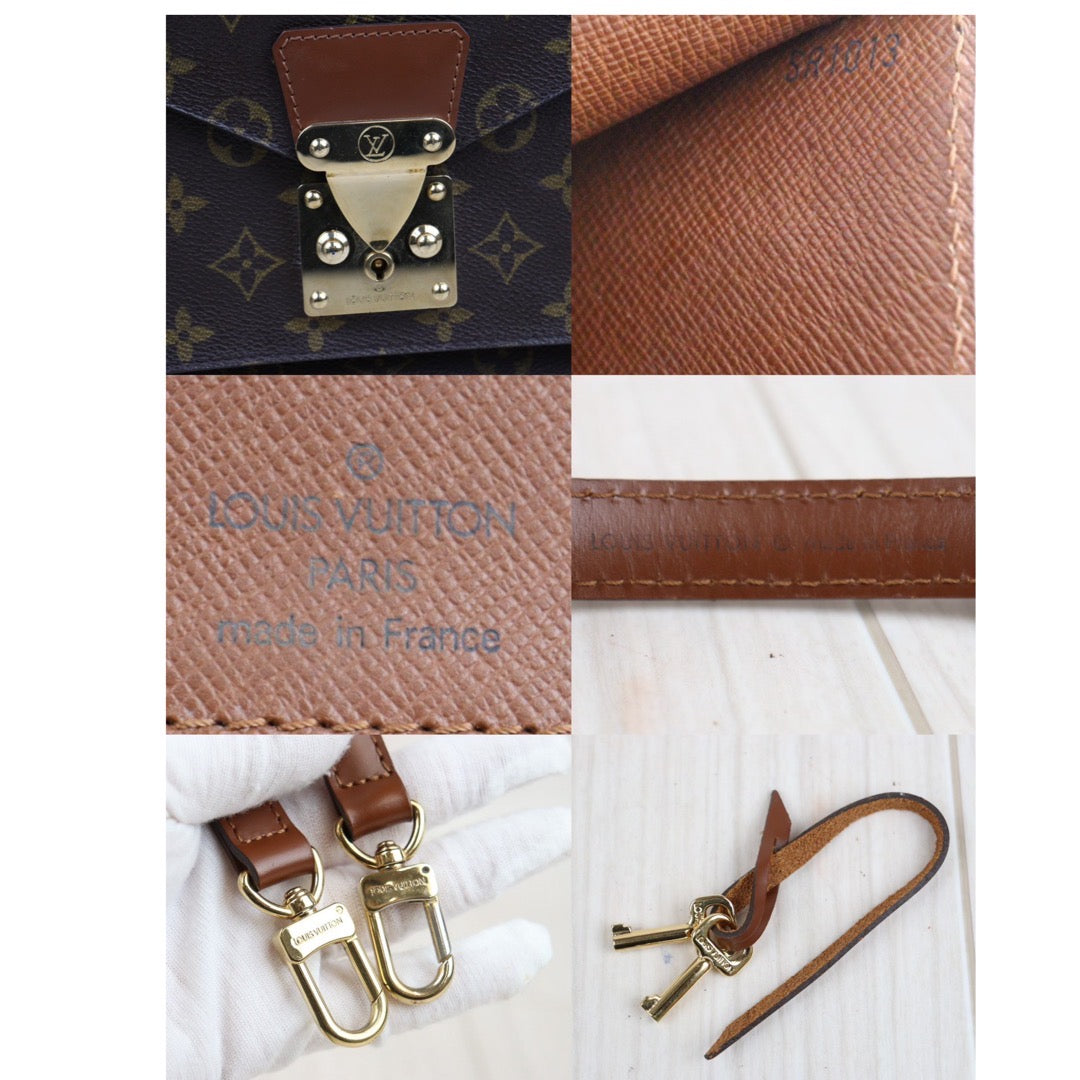 Rank AB｜ LV Monogram Monceau28 Shoulder Bag ｜24012304