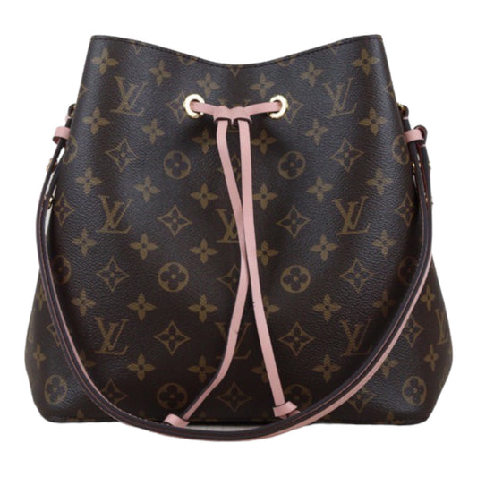 Rank A ｜LV Monogram Neonoe Rose Poodle Shoulder Bag｜23080306