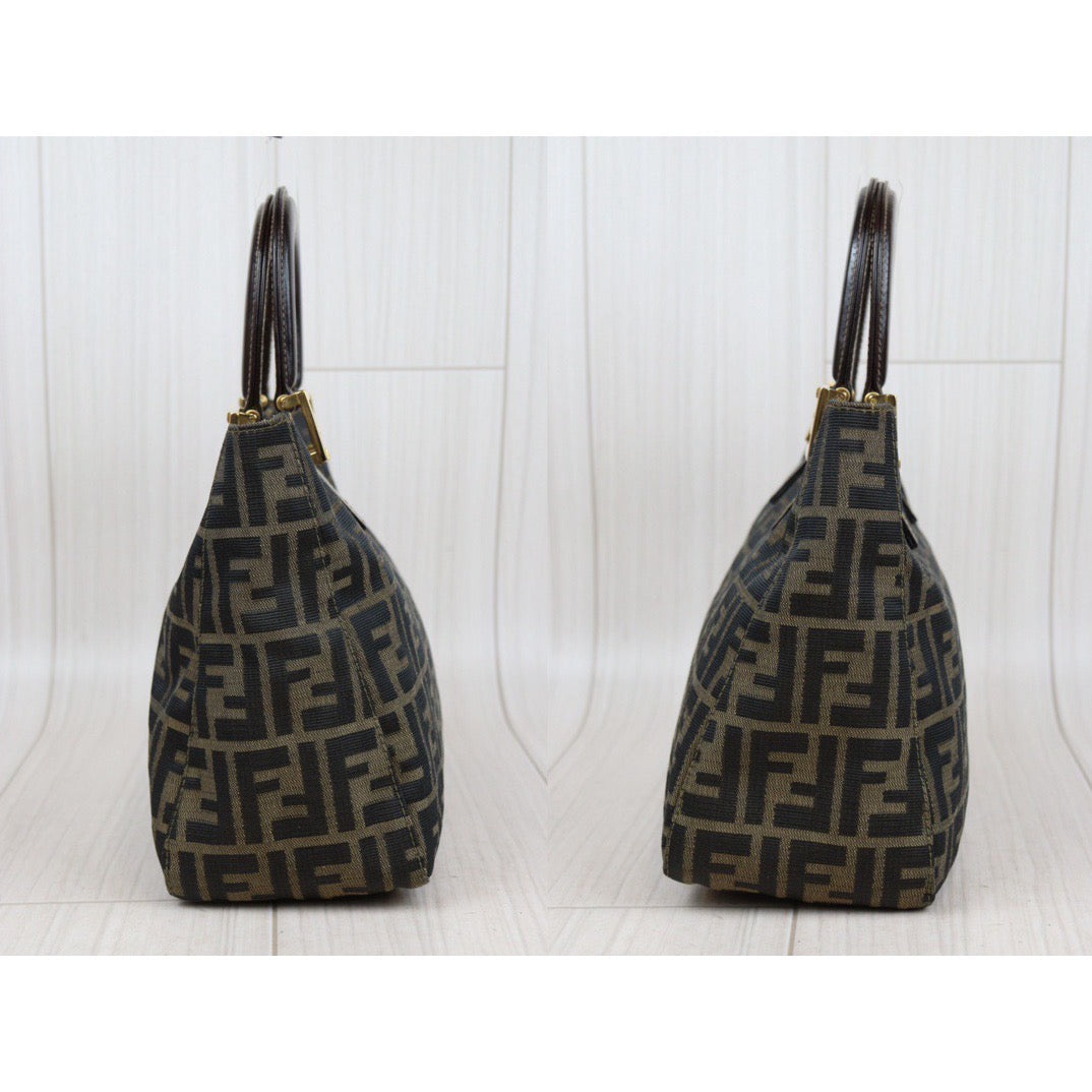 Rank A ｜ FENDI Zucca Mamma HandBag ｜24011220