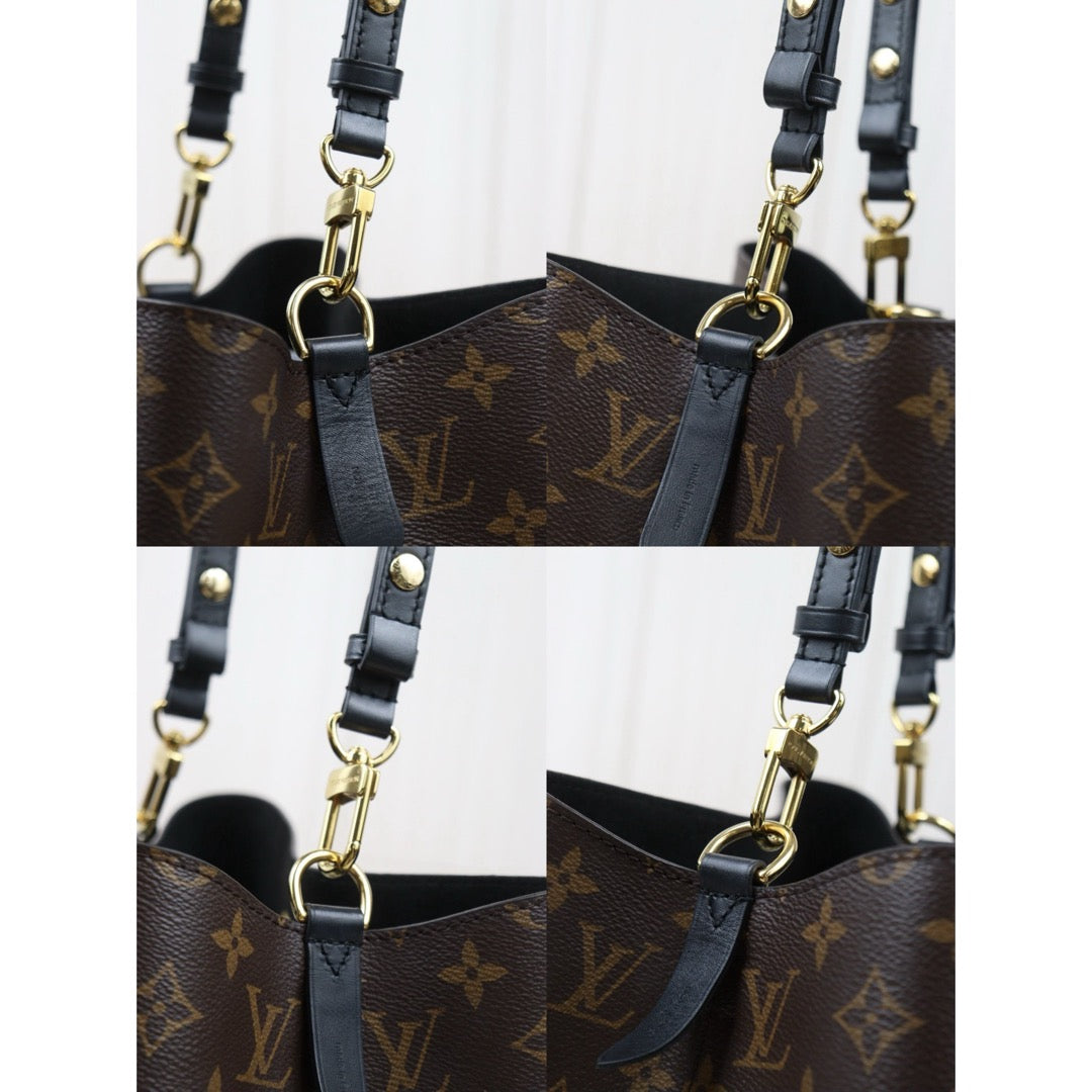 Very Good ( Rank A) ｜ LV Monogram Neo Noe Shoulder Bag Black IC Chips Model｜H25052506