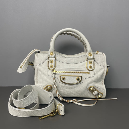 Balenciaga Calf Leather  Le City  Shoulder Bag