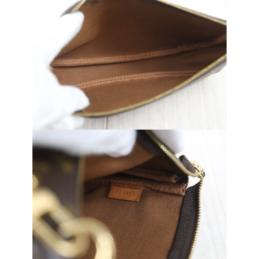 Include Entrupy Certificate of Authenticity｜Good ( Rank AB) ｜ Louis Vuitton Monogram Pochette Accessoire｜26082801