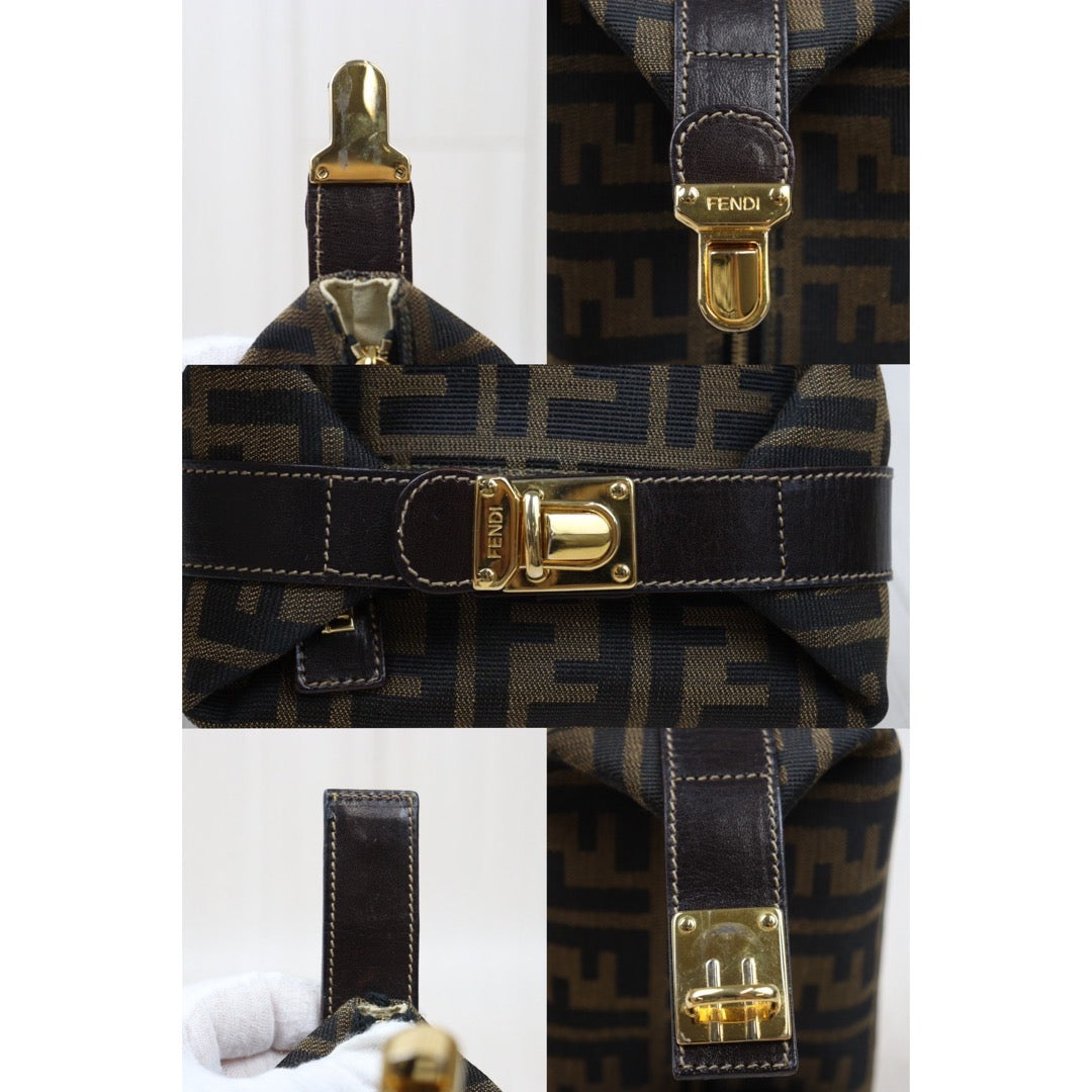 Rank A ｜ FENDI PM Zucca Handbag ｜24050606