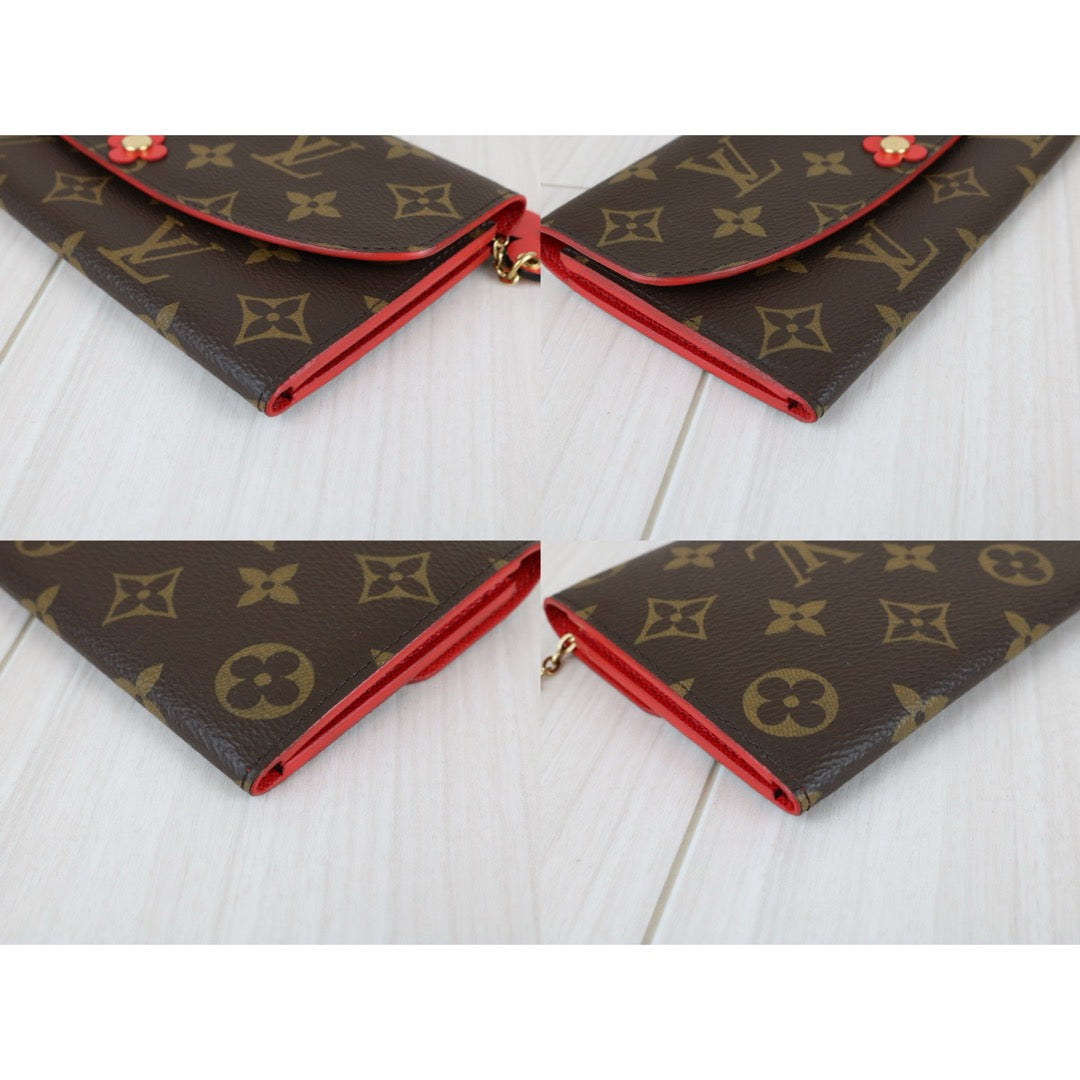 Very Good ( Rank A)｜  LV Monogram Emilie Long Style Wallet ｜S25051506