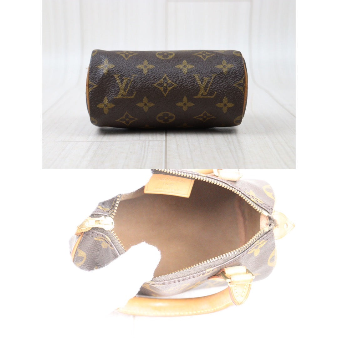 Rank AB ｜ LV Monogram Mini Speedy Handbag Wirh Shoulderstrap｜24061320