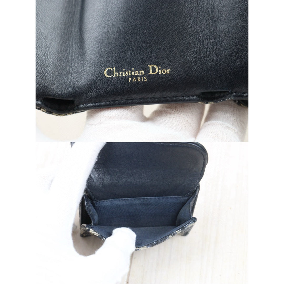 Good ( Rank AB)｜ Dior Trotter Trifold Wallet ｜24112603