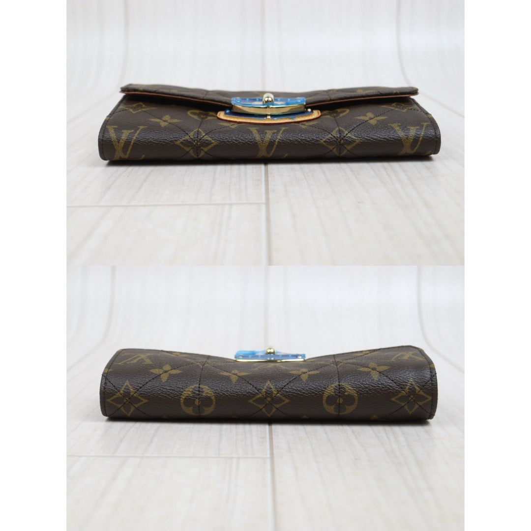 Include Entrupy Certificate of Authenticity｜Very Good ( Rank A)｜Louis Vuitton Monogram Portefeuille Long Style Wallet ｜26040208