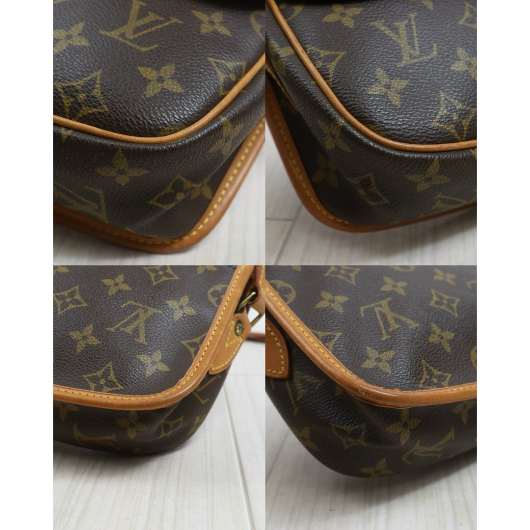 Include Entrupy Certificate of Authenticity｜Good ( Rank AB)｜LV Monogram Gibeciere PM  Shoulder Bag｜26100102