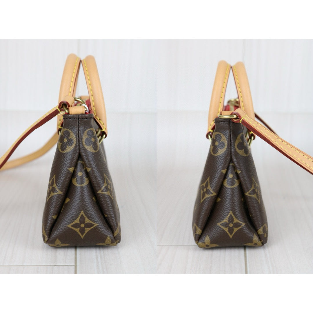 Very Good ( Rank A)｜LV Monogram Pallas Nano Handbag With Shoulder Bag｜X25040710