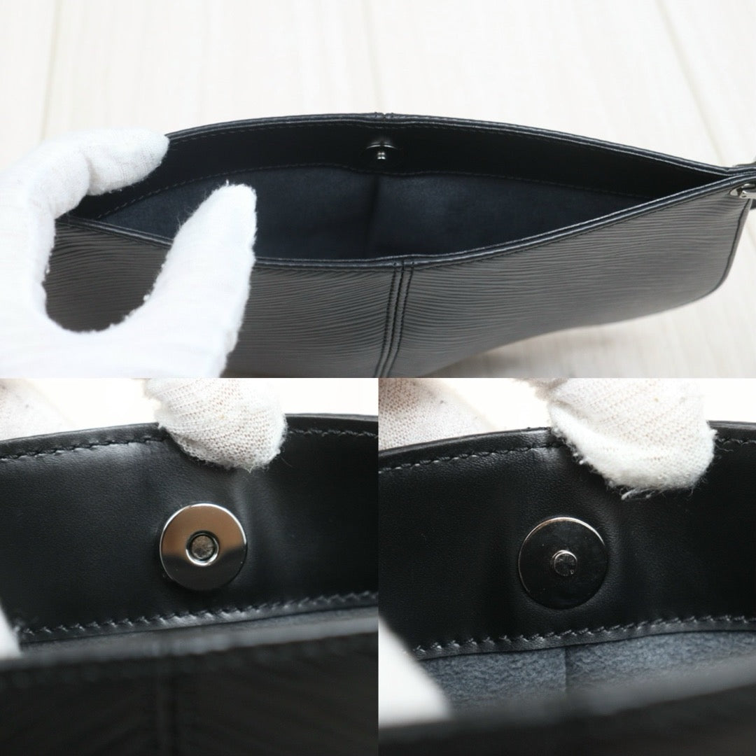 Include Entrupy Certificate of Authenticity｜Very Good ( Rank A)｜ Louis Vuitton Epi Shoulder Bag Black｜26071301