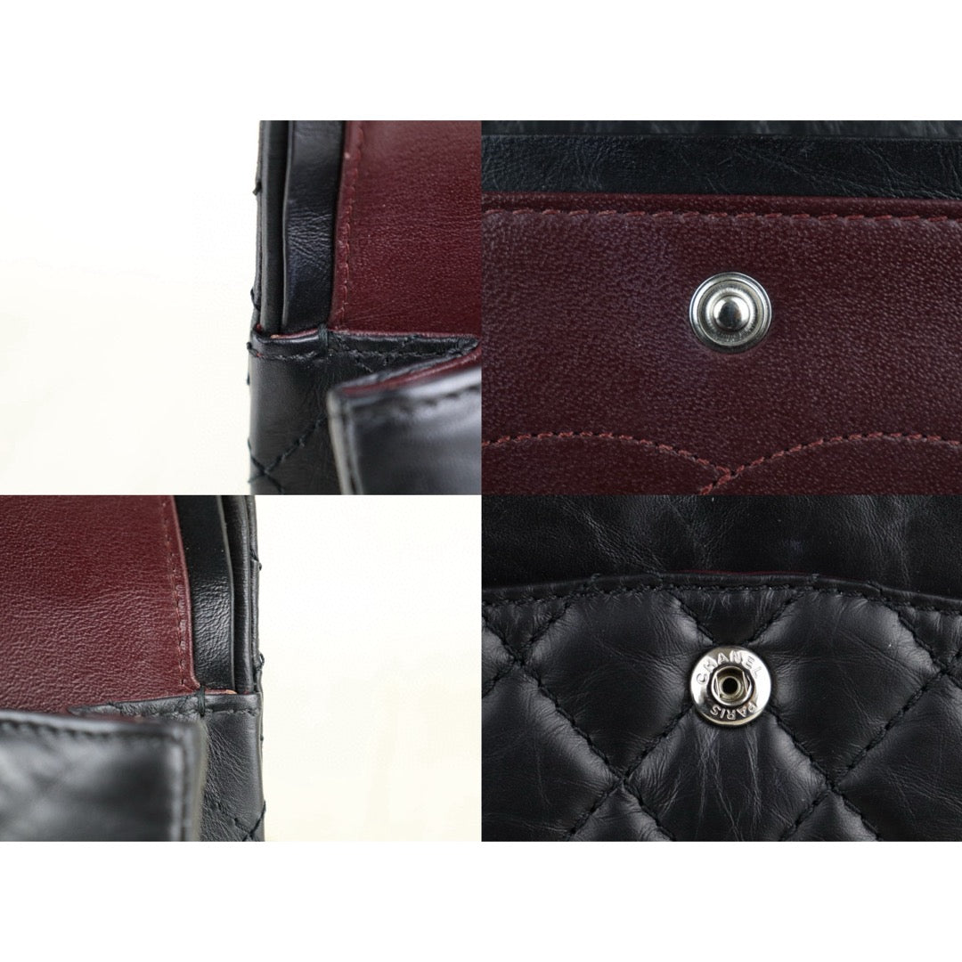 Very Good ( Rank A)｜ CHANEL 2.55 Matelasse Small Black Chain Shoulder Bag Made in 2018-2019 Year｜H25011319