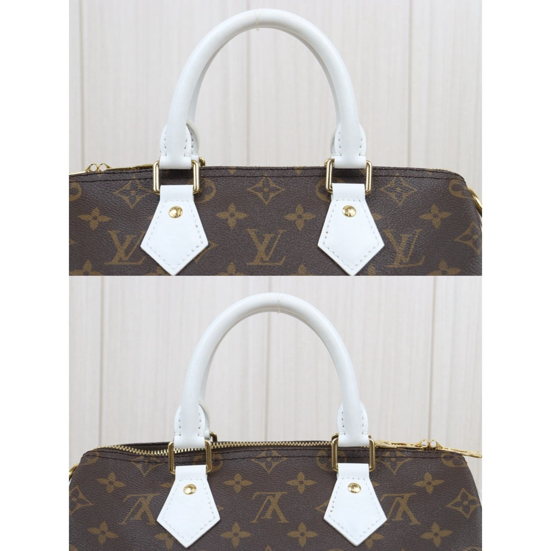 Very Good ( Rank A) ｜ LV Monogram Speedy Bandouliere  25 Hand Bag With Shoulder Strap Tennis Limited Edition｜P25082715