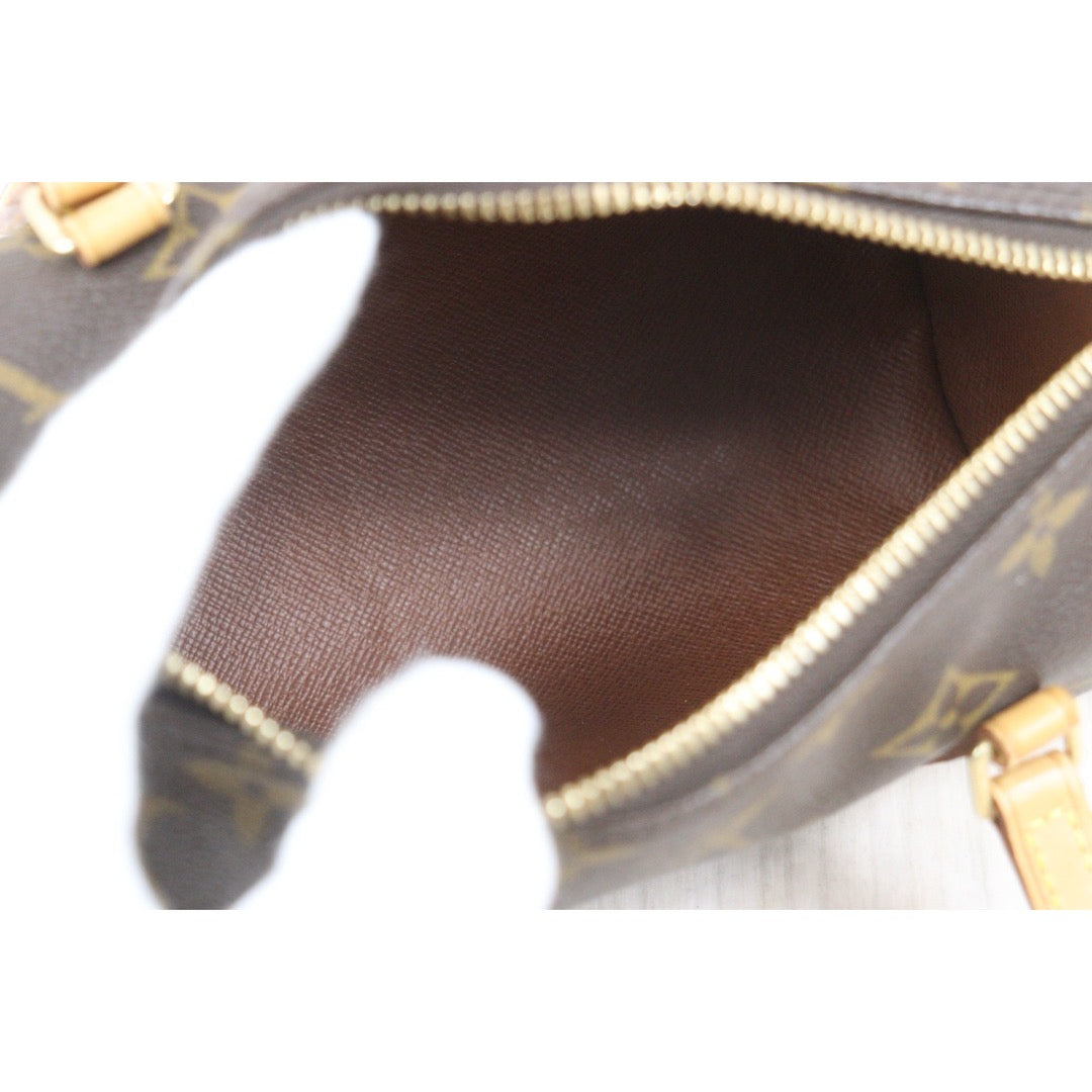 Include Entrupy Certificate of Authenticity｜Good ( Rank AB)｜ Louis Vuitton Monogram Mini Papillon 19 Handbag Shoulder Bag｜26072105