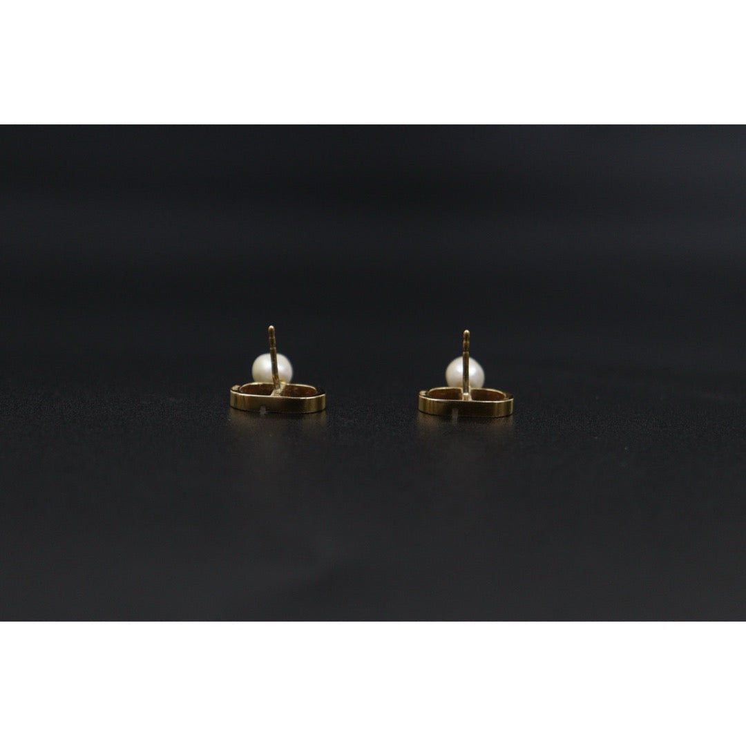 Good ( Rank AB)｜ Dior CD Pearl Earring｜V25071010