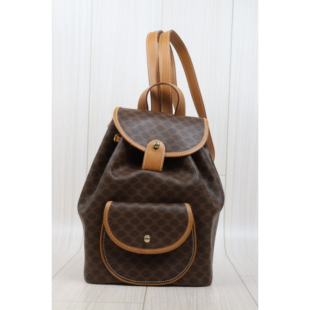 Fair ( Rank B)｜ CELINE Macadam Backpack ｜26012202