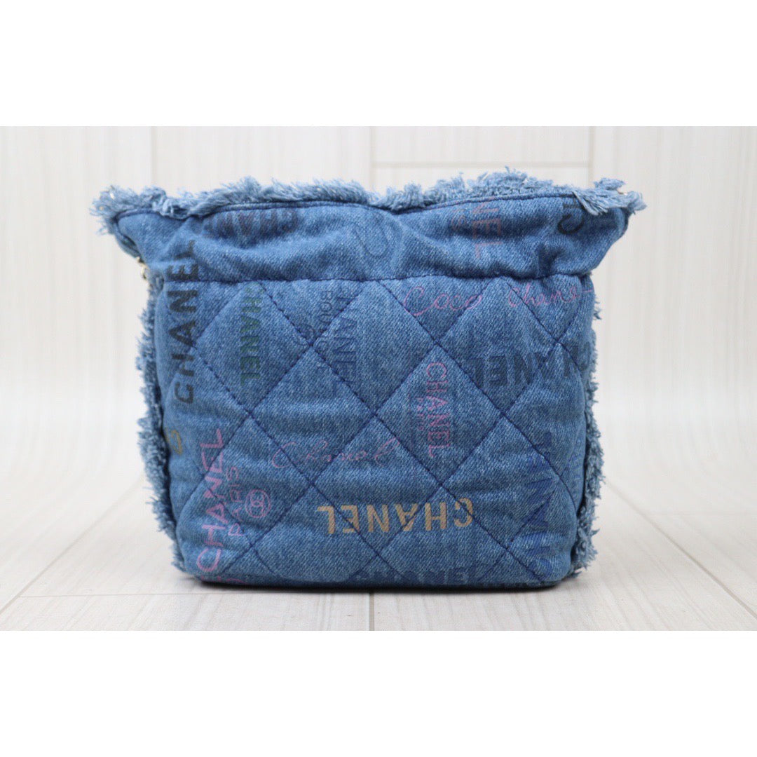 Very Good ( Rank A)｜ CHANEL Denim Lucky Bag Shoulder Bag｜ P24051331