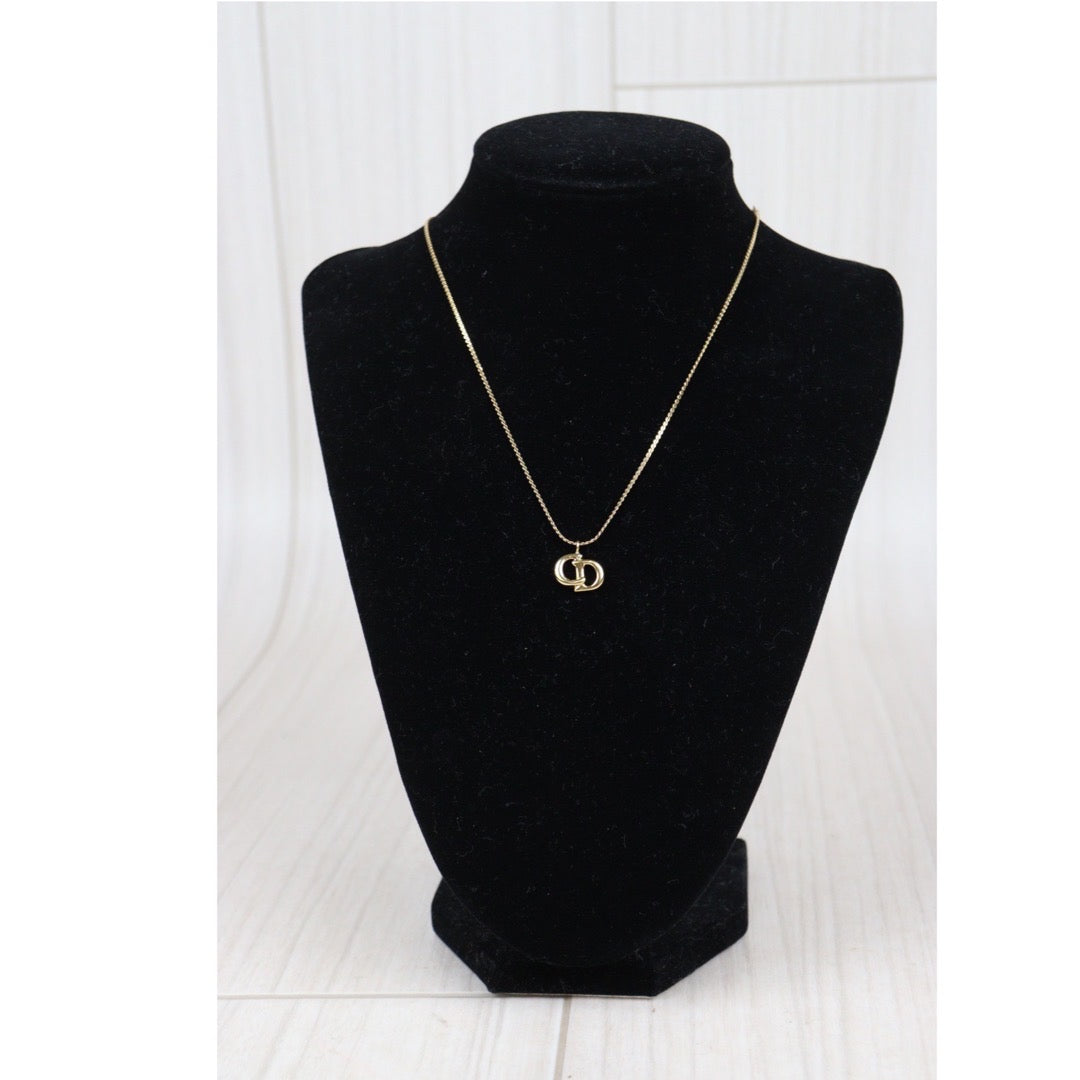 Rank SA ｜ Dior CD Necklace Gold Plated ｜23110217