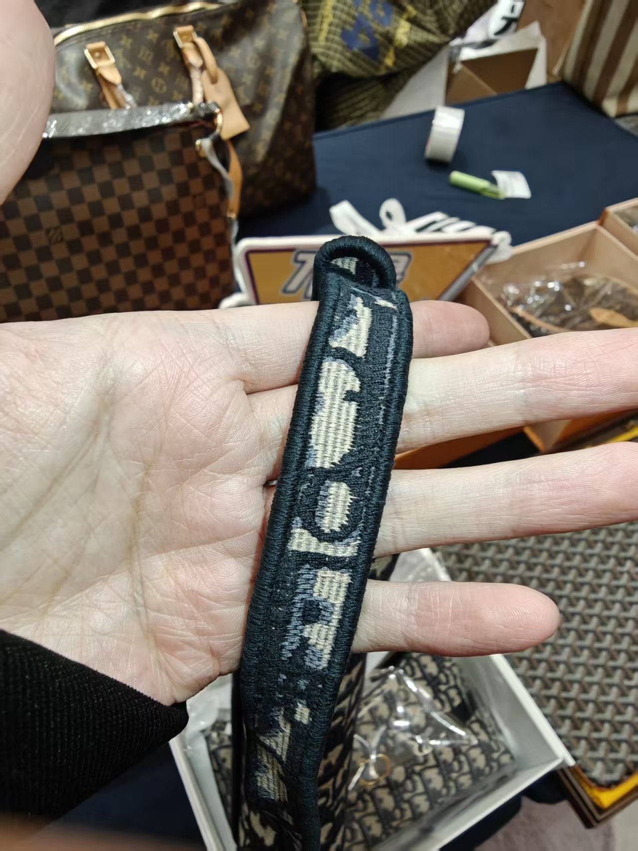 Dior Trotter Saddle Shoulder Bag