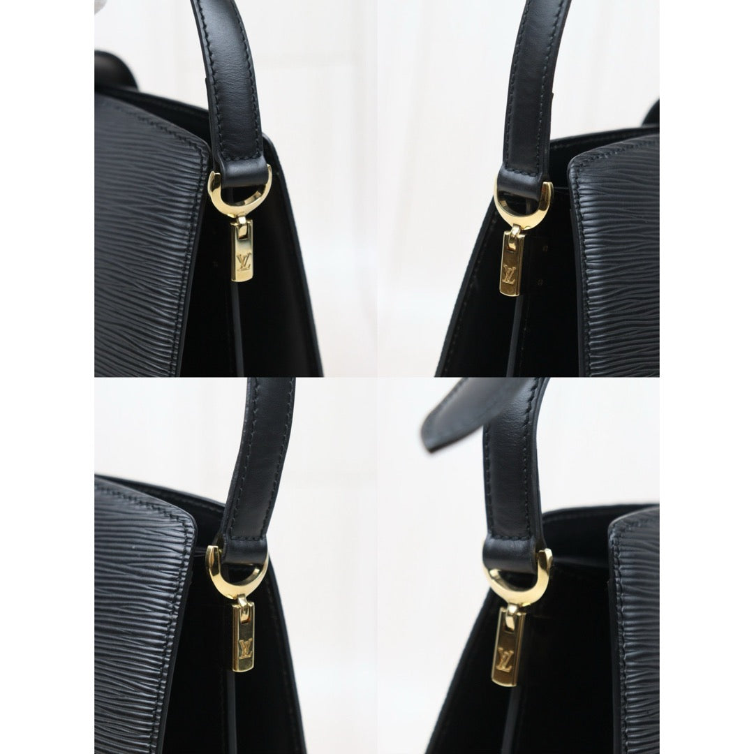 Very Good ( Rank A) ｜ LV Epi Shoulder Bag Black｜24091918