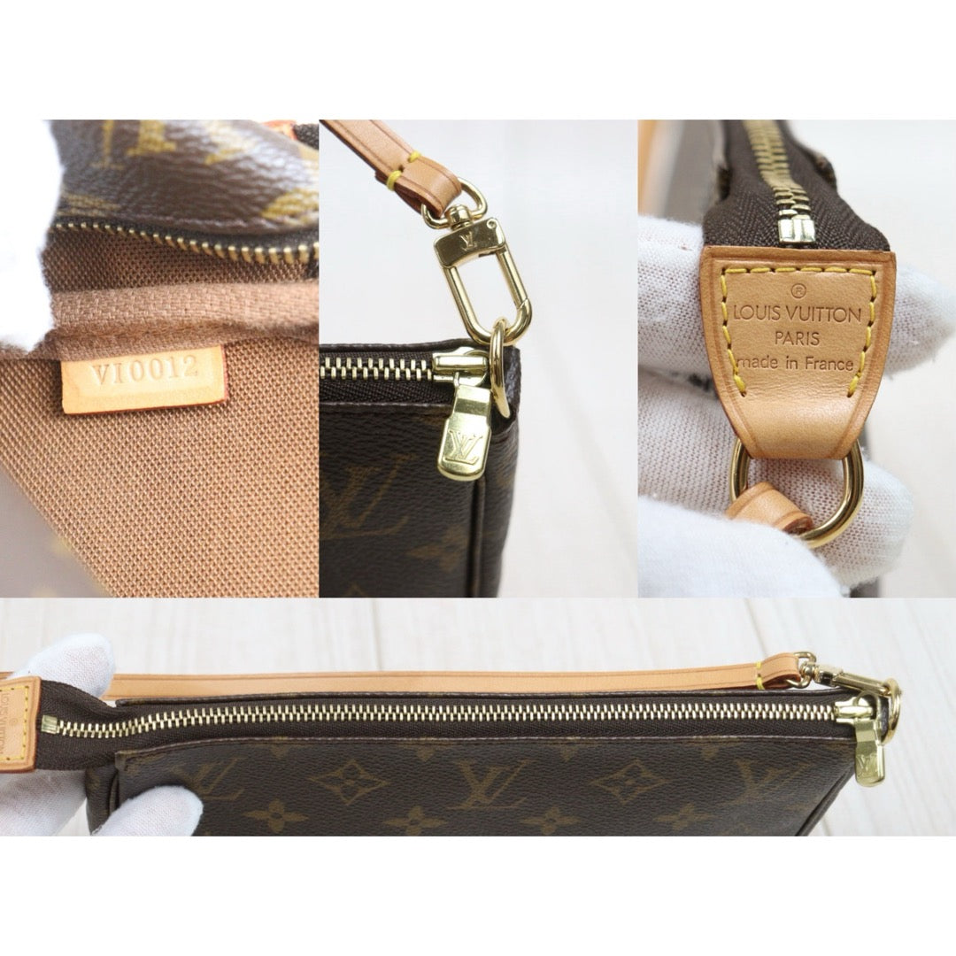 Include Entrupy Certificate of Authenticity｜Very Good ( Rank A)｜ Louis Vuitton  Monogram Pochette Accessoires ｜26061106