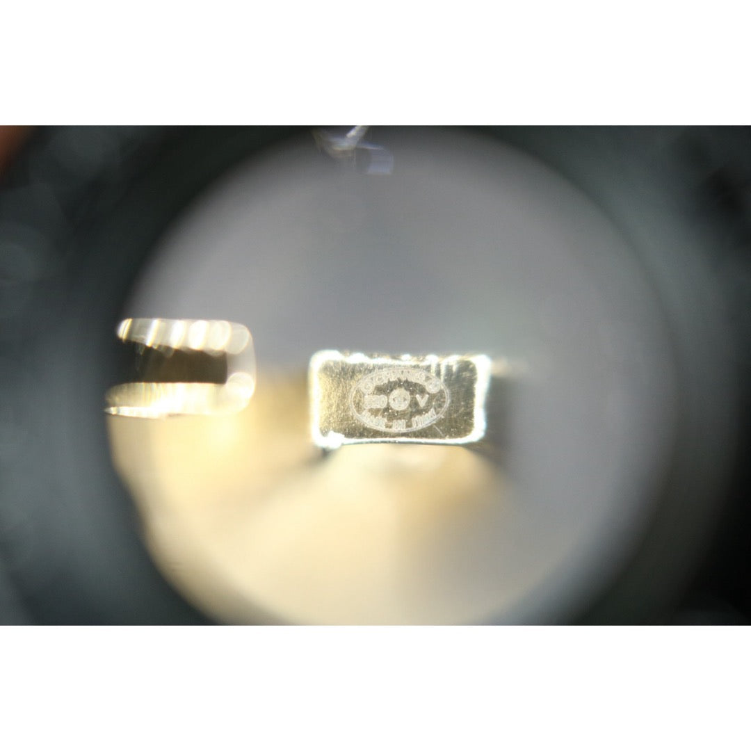 Very Good ( Rank A) ｜ CHANEL B20V Coco Mark Pearl Rhinestone Golden Earrings Made In 2020Year ｜S25121114