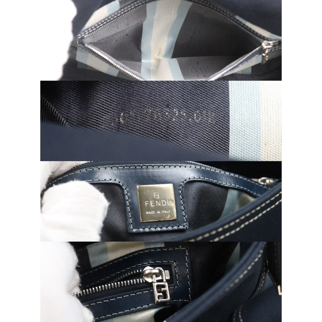 Very Good ( Rank A)｜  FENDI Denim Baguette Shoulder Bag  ｜25071716