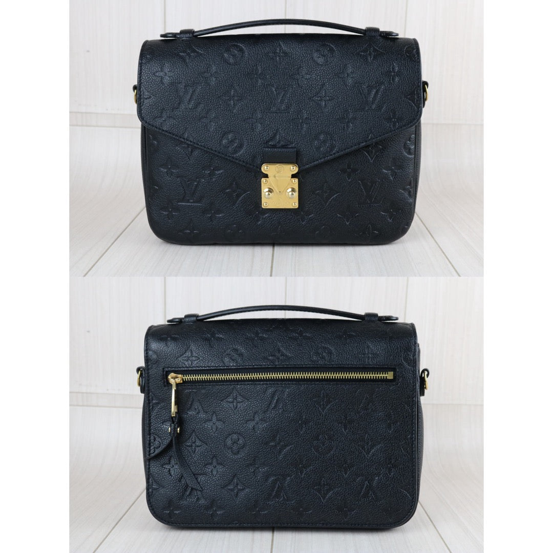 Include Entrupy Certificate of Authenticity｜Very Good ( Rank A)｜Louis Vuitton Monogram Empreinte Pichette Metis ShoulderBag ｜S26062201