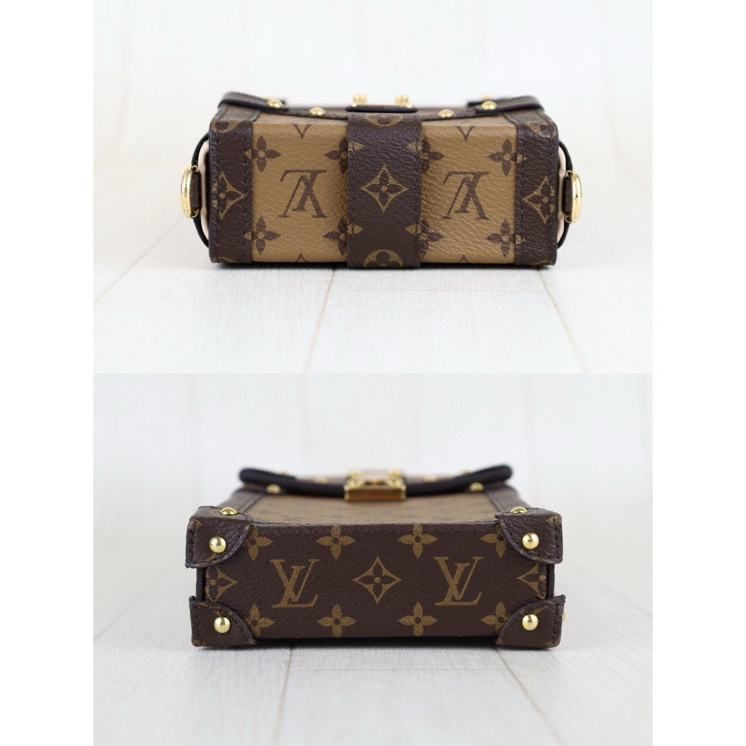 Very Good ( Rank A)｜ LV  Monogram Trunk Phone Pochette Brown｜S25011701