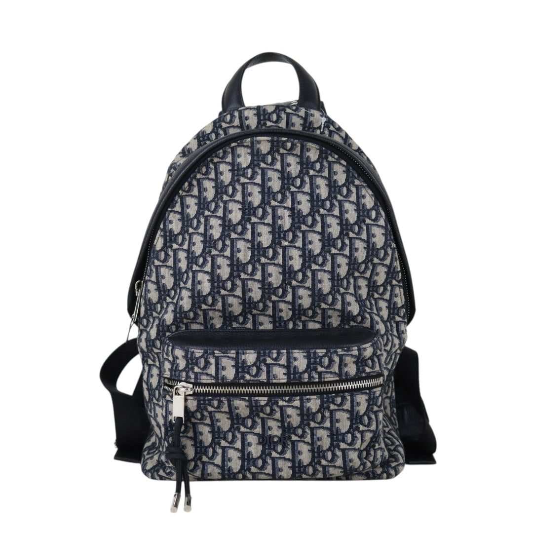 Include Entrupy Certificate of Authenticity｜Very Good ( Rank A)｜Dior Trotter Montaige  Oblique Rider  Backpack ｜S26090701