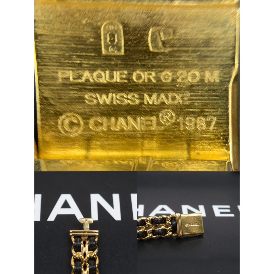 Include Authentic Detective Certificate of Authenticity｜Good ( Rank AB) ｜ CHANEL Premiere Watch M Size｜W26042101