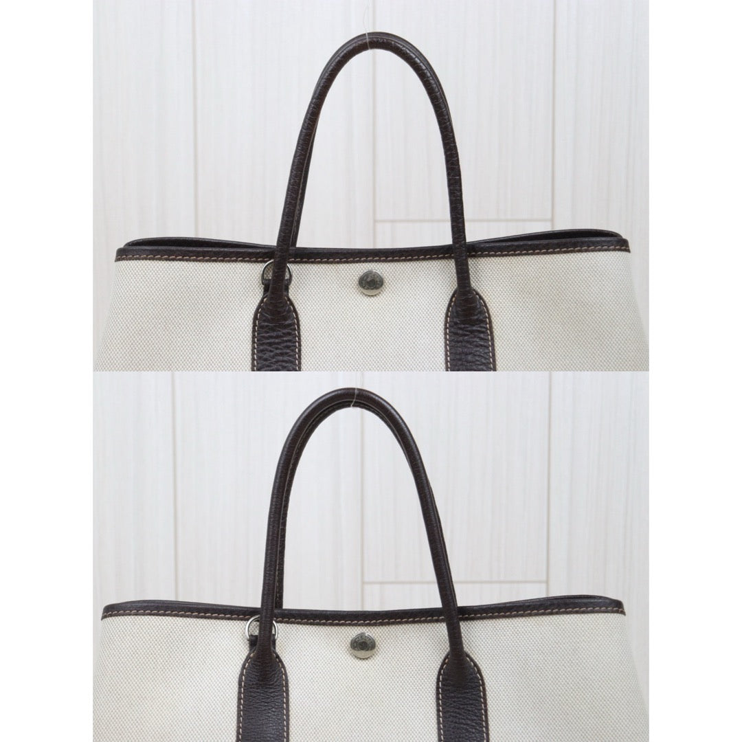 Good ( Rank AB)｜ HERMES Garden Party TPM Handbag □H Stamp Made In 2004 Year｜25111703