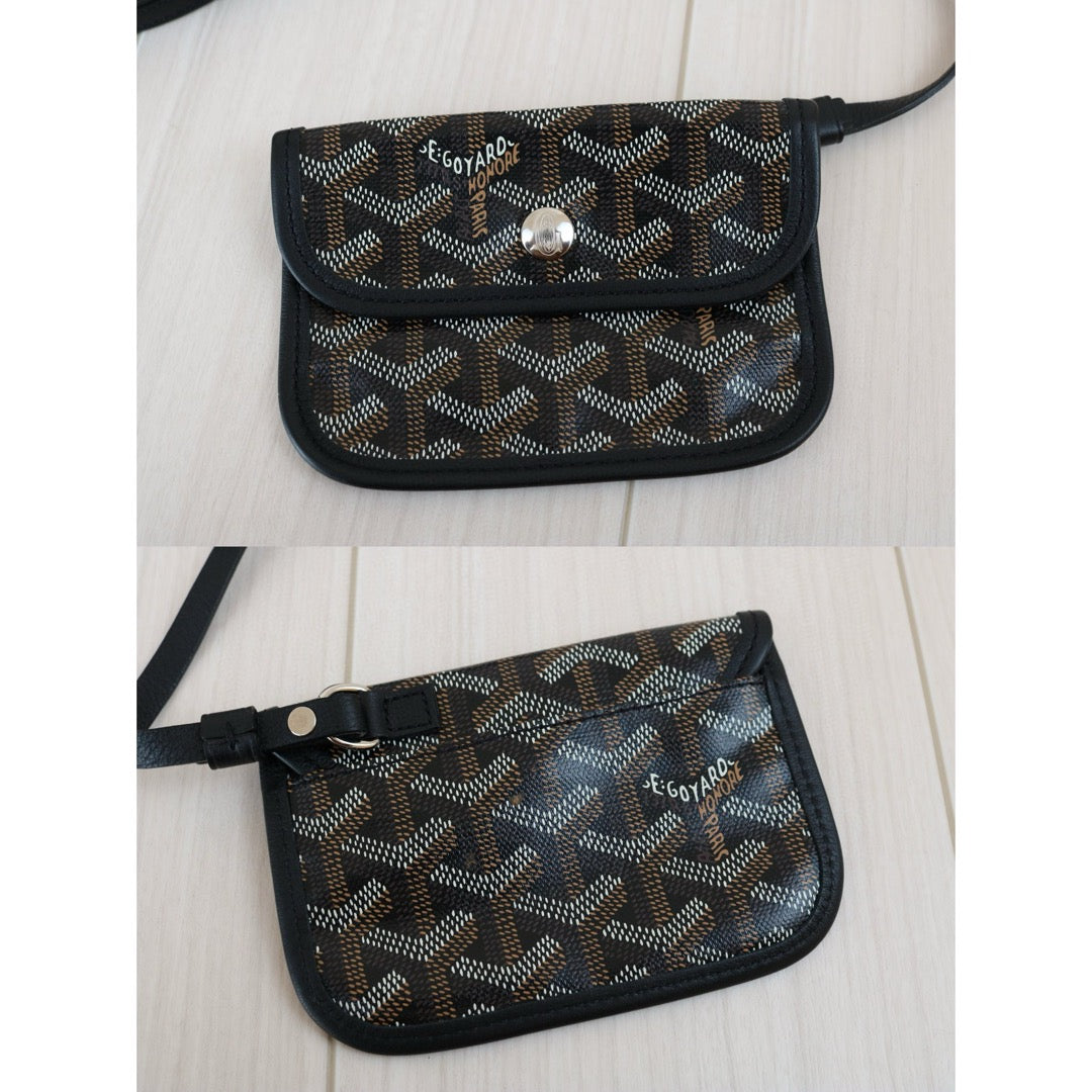 Very Good ( Rank A) ｜ Goyard Anyone Mini Tote Bag Black｜B24121307