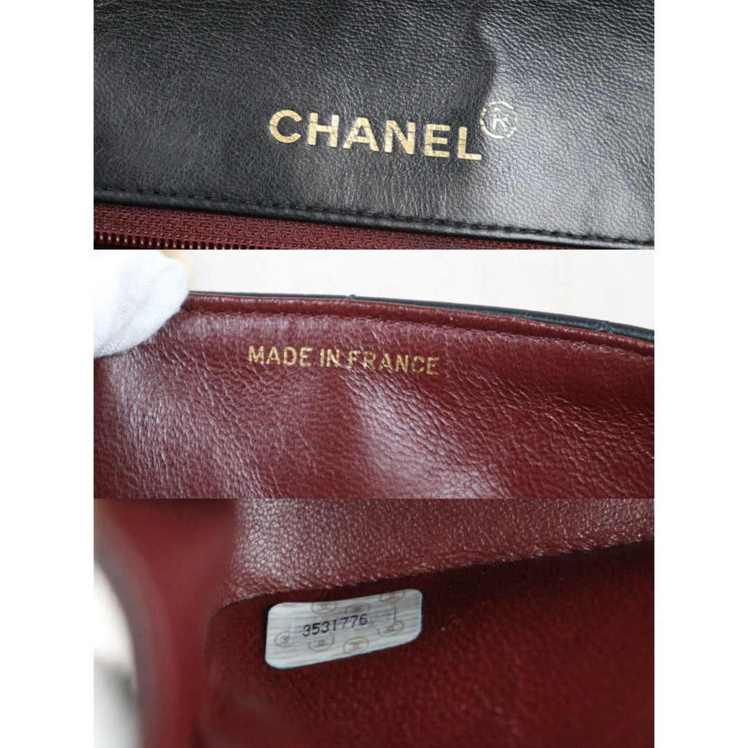 Good ( Rank AB)｜ CHANEL Matrasse Diana 22 Lamb Skin  Chain Bag Made in 1994-1996 Year｜P24073005