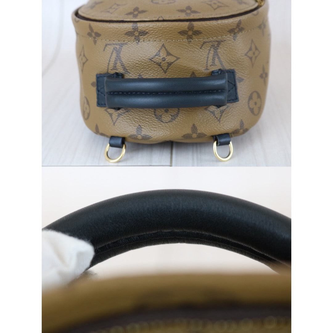 Include Entrupy Certificate of Authenticity｜Very Good ( Rank A) ｜  LV Monogram Coated Canvas Mini Palm Springs Backpack｜X26030605