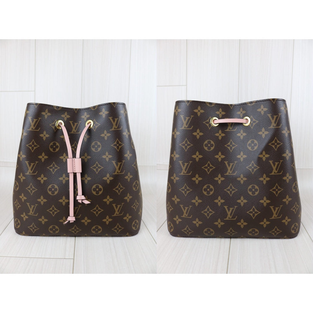 Include Entrupy Certificate of Authenticity｜Very Good ( Rank A)｜ Louis Vuitton Monogram Neo Noe Shoulder Bag Pink IC Chips Model｜S26041202