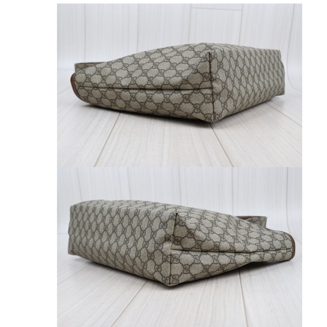 Rank A｜ GUCCI Vintage GG Canvas Tote Bag ｜Q24030513