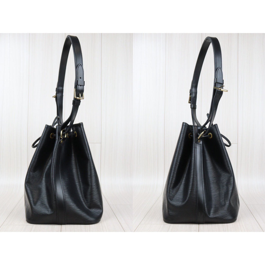 Rank AB｜ LV Epi Noe Shoulder Bag Black｜24030111