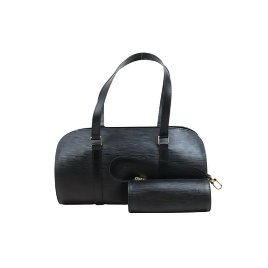 Include Entrupy Certificate of Authenticity｜Very Good ( Rank A)｜ Louis Vuitton Epi Soufflot Handbag Black｜26042814