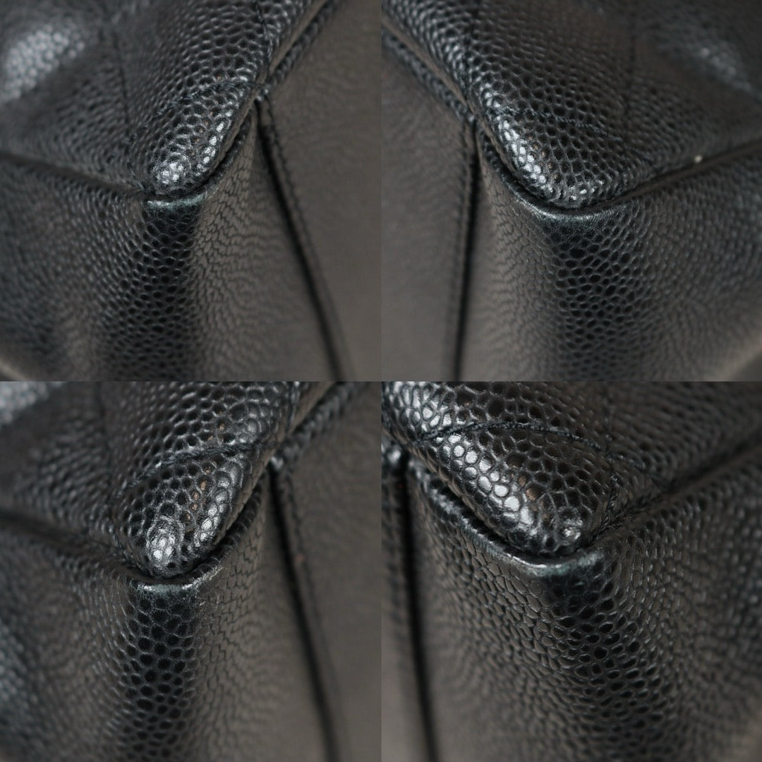 Very Good ( Rank A) ｜ CHANEL Matrasse GST Chain Tote Bag Caviar Skin Black  Made In 2010-2011 Year｜S24080801