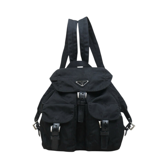 Include Entrupy Certificate of Authenticity｜Good ( Rank AB) ｜Prada  Nylon Black Backpack Small｜26070202