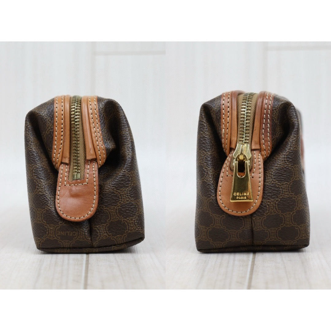 Good ( Rank AB)｜ CELINE Macadam Mini Pouch ｜25051511