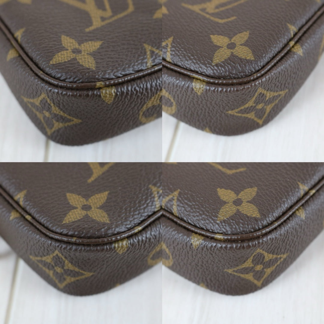 Excellent（Rank SA）｜Full Set  LV Monogram Mini Pochette Accessoires｜X25122311