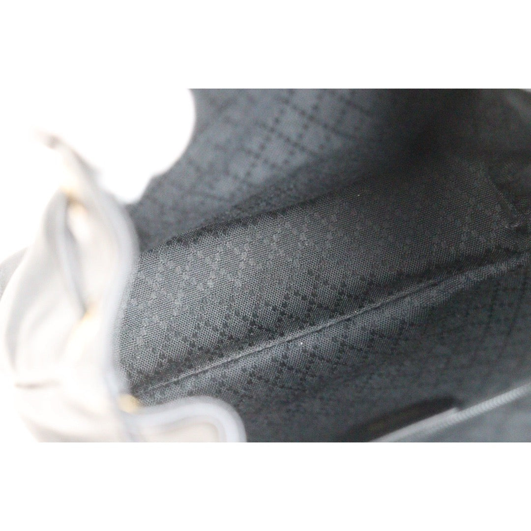 Include Entrupy Certificate of Authenticity｜Good ( Rank AB)｜  GUCCI Bamboo Calf Leather Black Backpack｜26092204