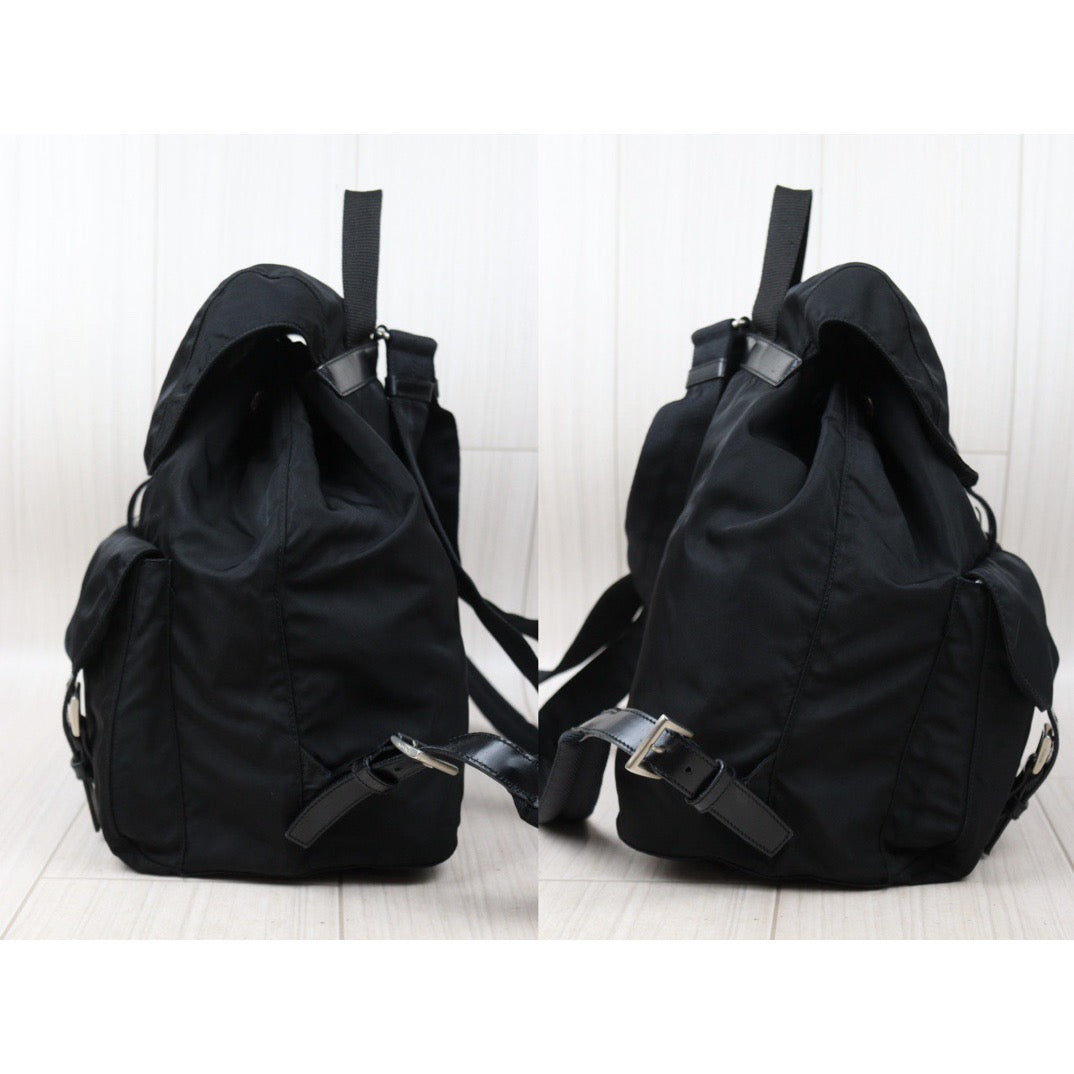 Rank A｜Prada Nylon Backpack Medium Black｜24053017