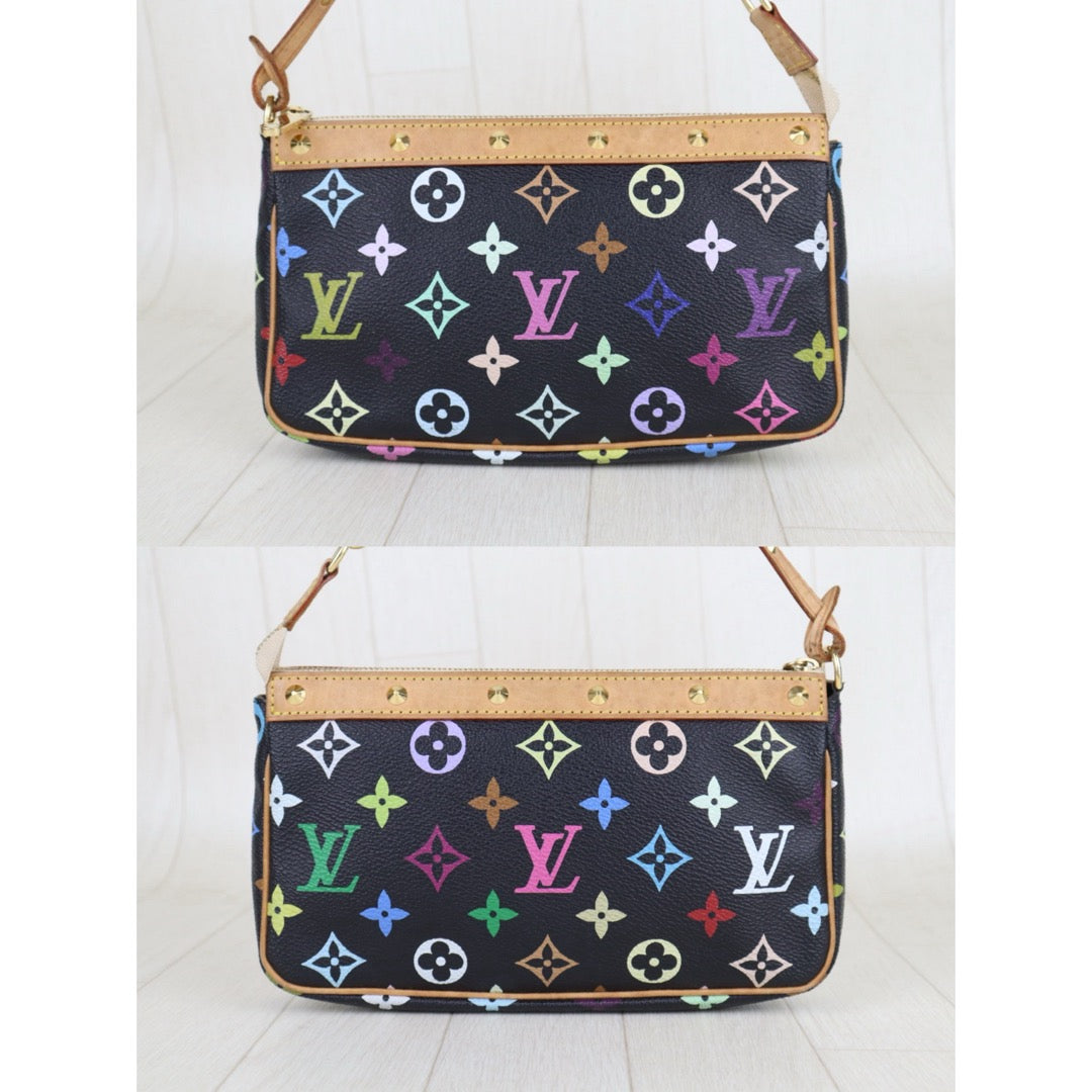 Good ( Rank AB）｜  LV Monogram  Multicolor Pochette Accessoires｜S25100904