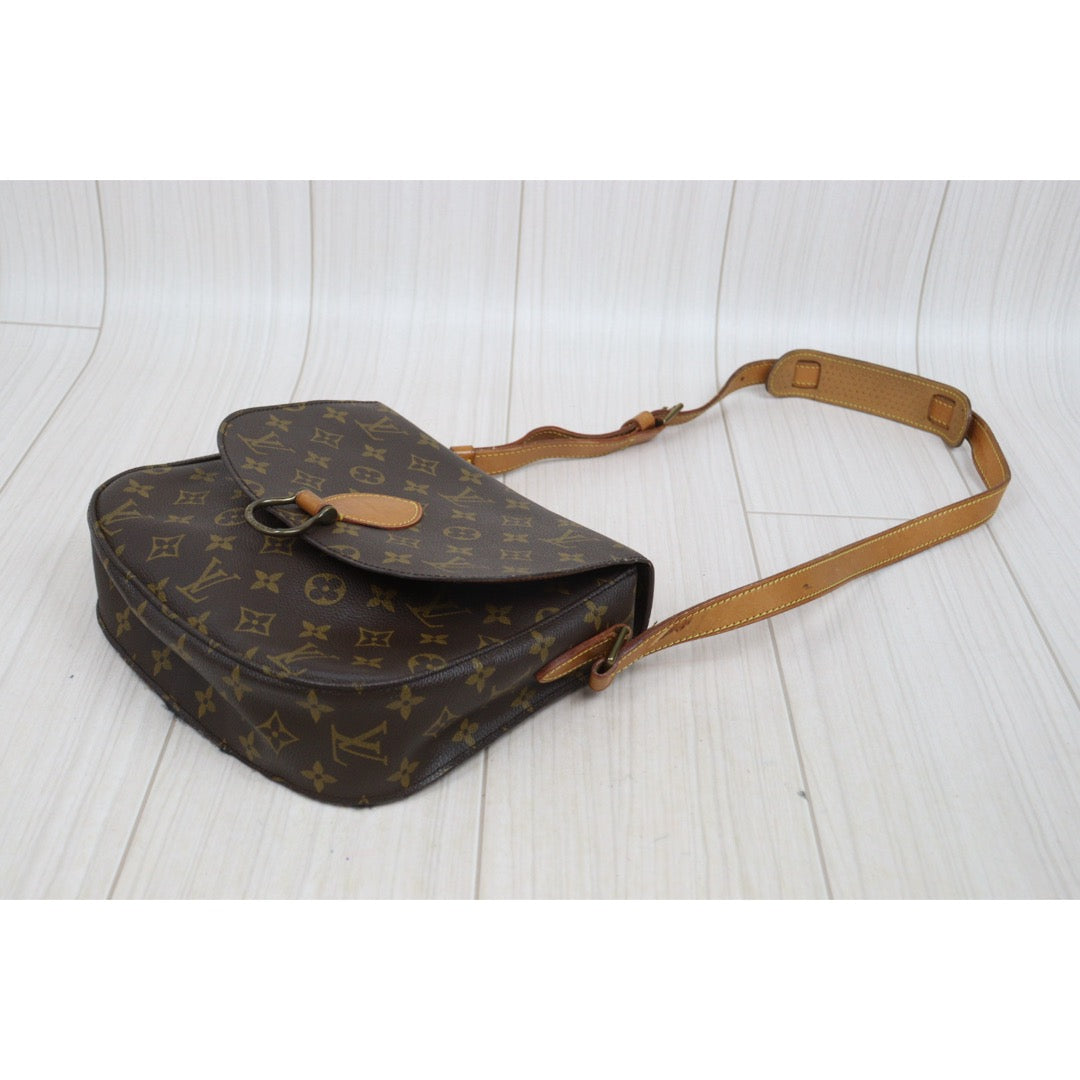 Include Entrupy Certificate of Authenticity｜Fair ( Rank B)｜Louis Vuitton Monogram Saint Cloud GM Shoulder Bag｜26011503