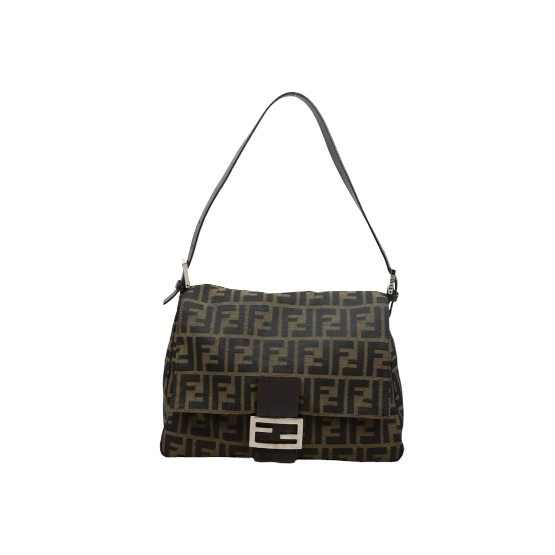 Very Good ( Rank A)｜ FENDI Zucca Mamma Baguette Shoulder Bag｜25060501